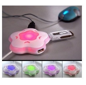 新梅花 七彩小夜燈 USB HUB 2.0 一拖四 USB集線器 hub批發圖片,新梅花 七彩小夜燈 USB HUB 2.0 一拖四 USB集線器 hub批發圖片大全,汕頭市潮陽區和平旺選電子產品經營部-